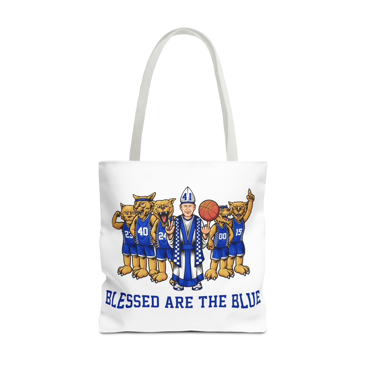 Blessed Are The Blue Tote Bag