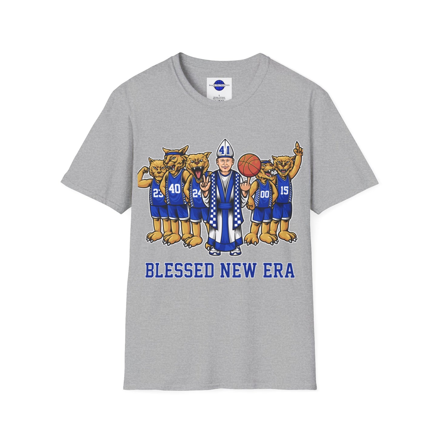 Blessed New Era -- Unisex Tee - White, gray, black