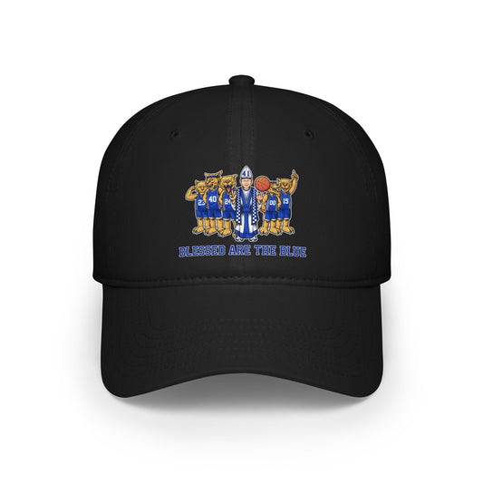 Blessed are the Blue/Pope and CATS Black Low Profile Baseball Cap