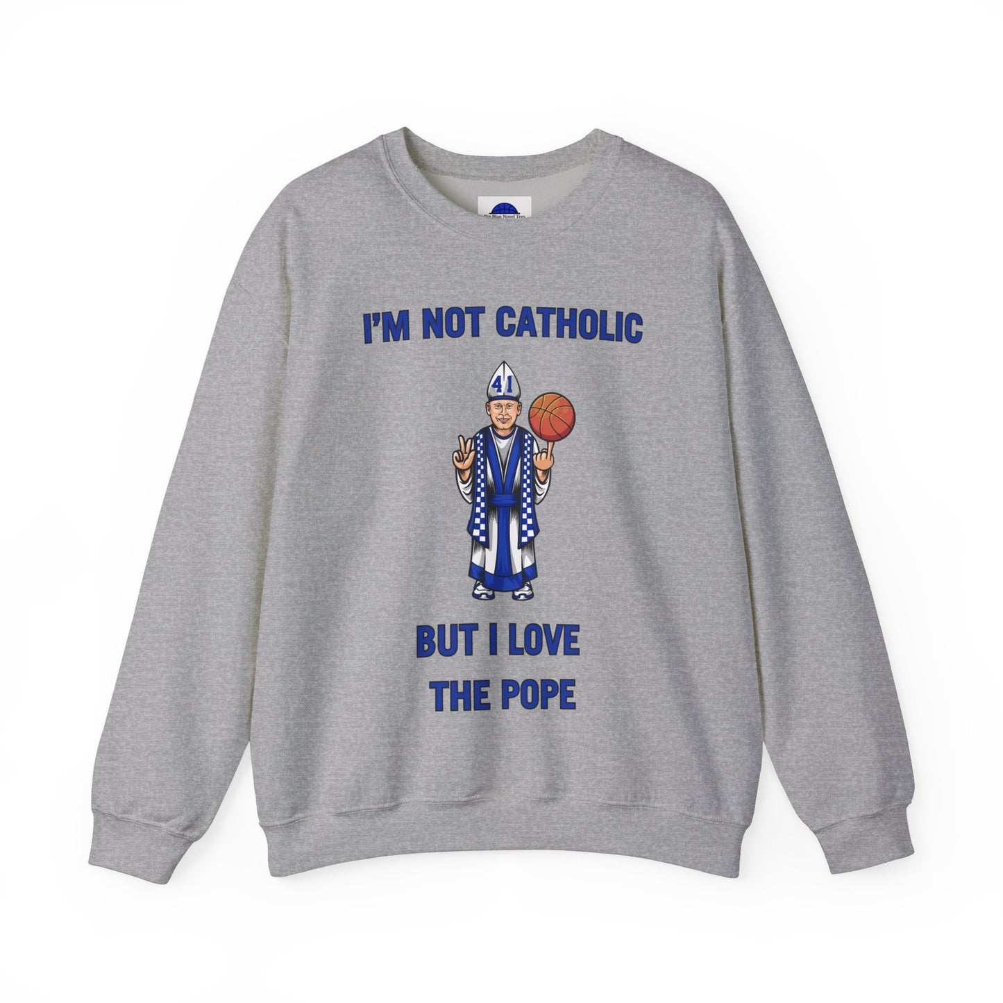 Love the Pope Crewneck Sweatshirt for Basketball Fans