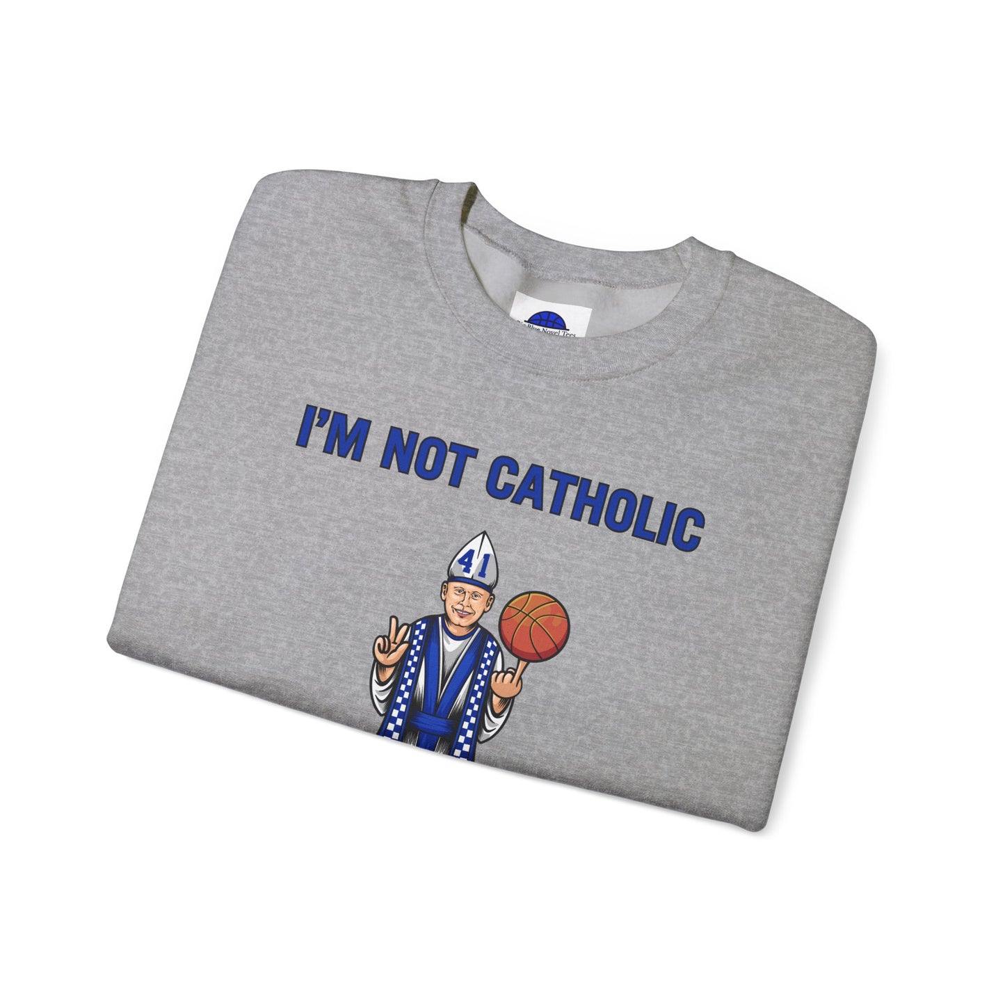 Love the Pope Crewneck Sweatshirt for Basketball Fans