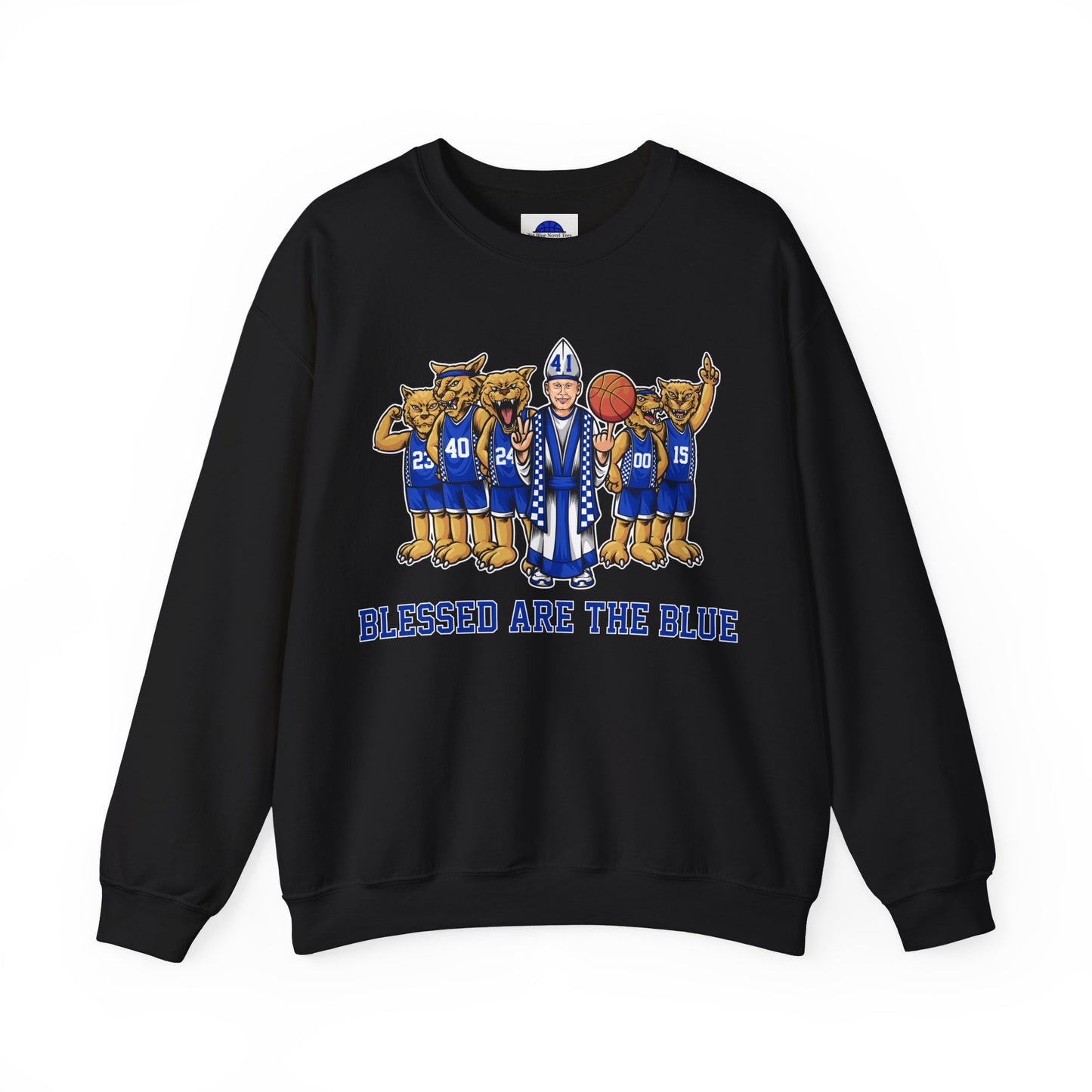 Blessed Are The Blue - Unisex Crewneck Sweatshirt