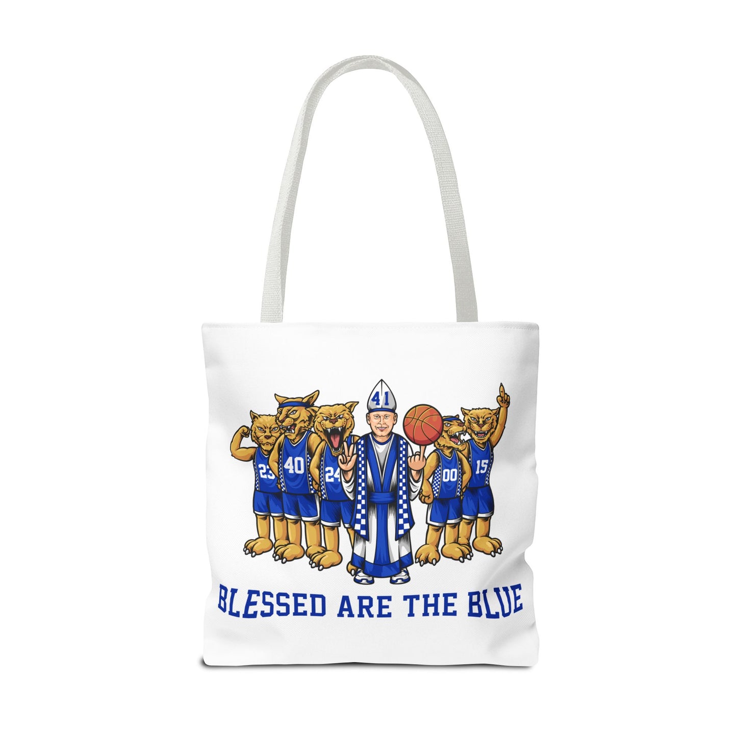 Blessed Are The Blue Tote Bag