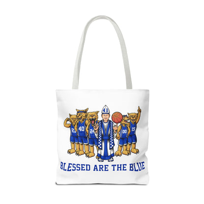 Blessed Are The Blue Tote Bag