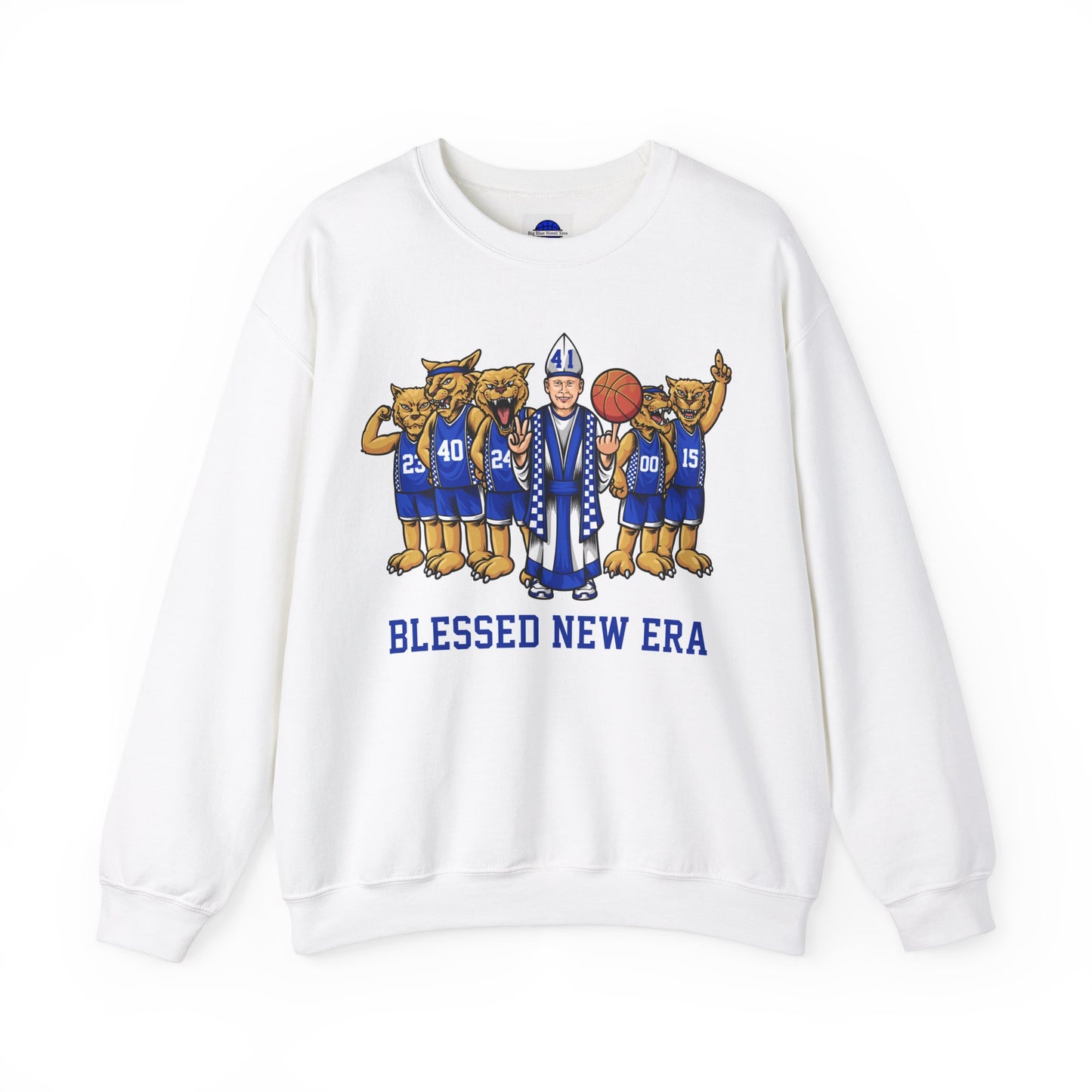 Blessed New Era Unisex Crewneck Sweatshirt - Cozy Athletic Fashion for Sports Fans