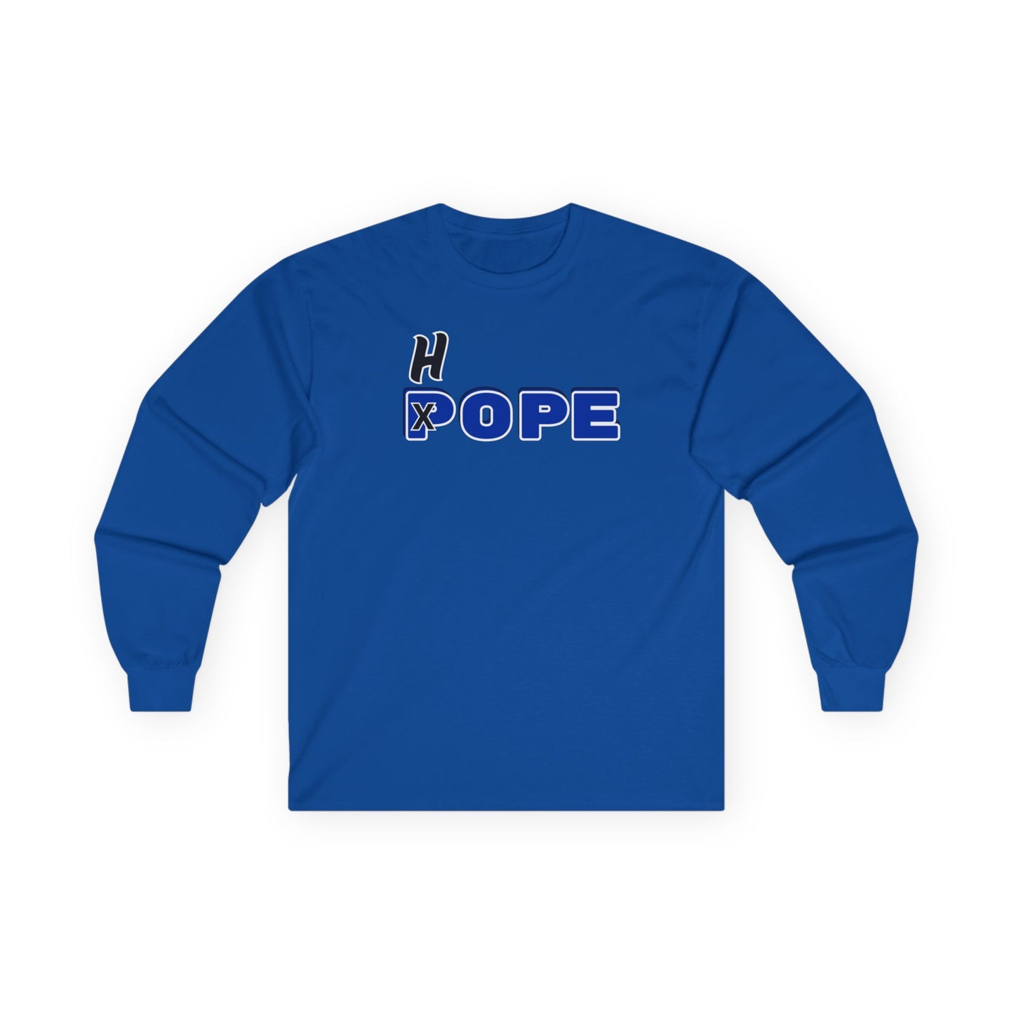 Hope Graphic Long Sleeve Tee - Inspirational Unisex Shirt