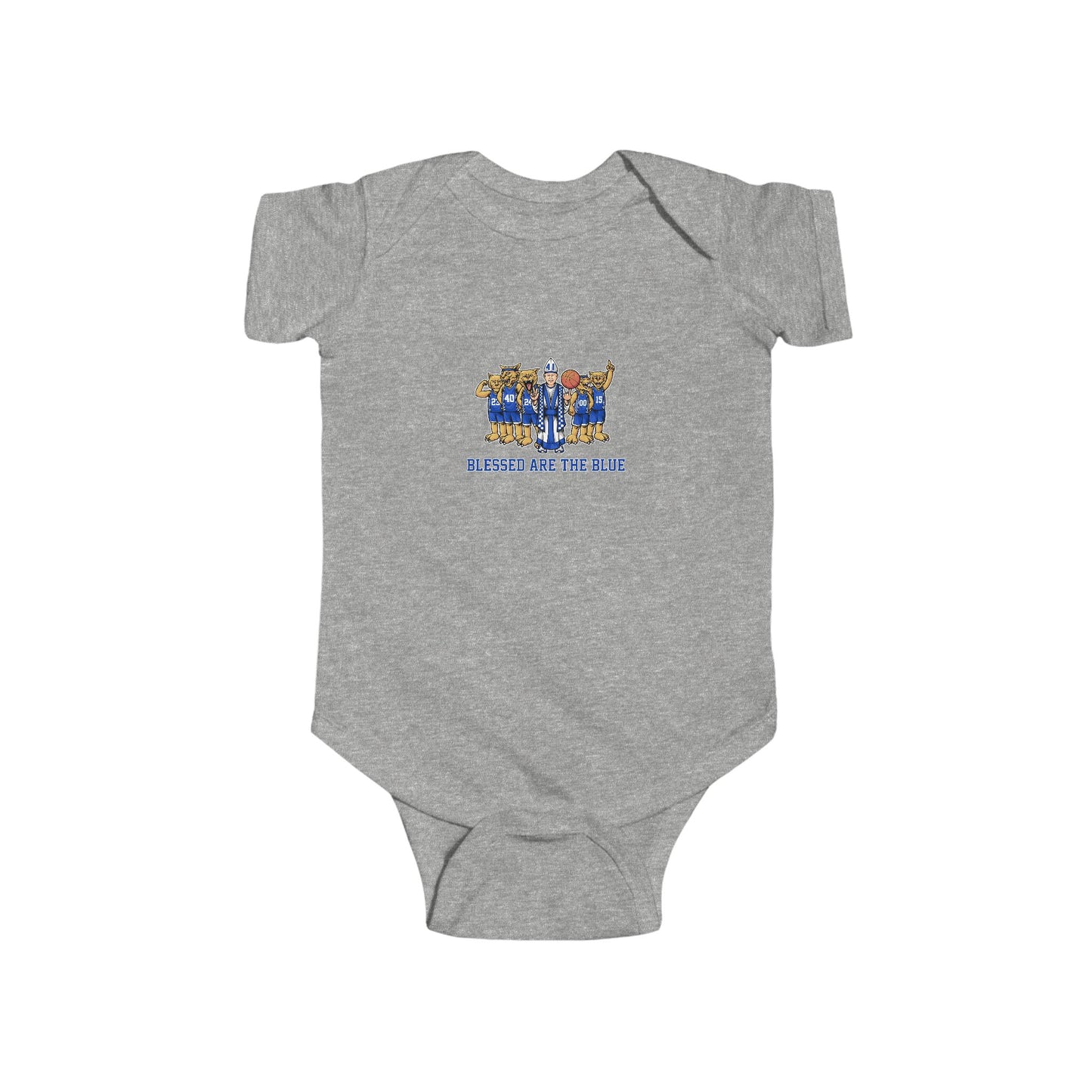 Blessed Are The Blue Infant Bodysuit - Cute Baby Apparel for the Cutest Fans