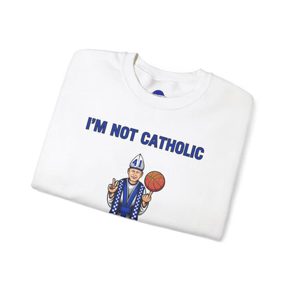 Love the Pope Crewneck Sweatshirt for Basketball Fans