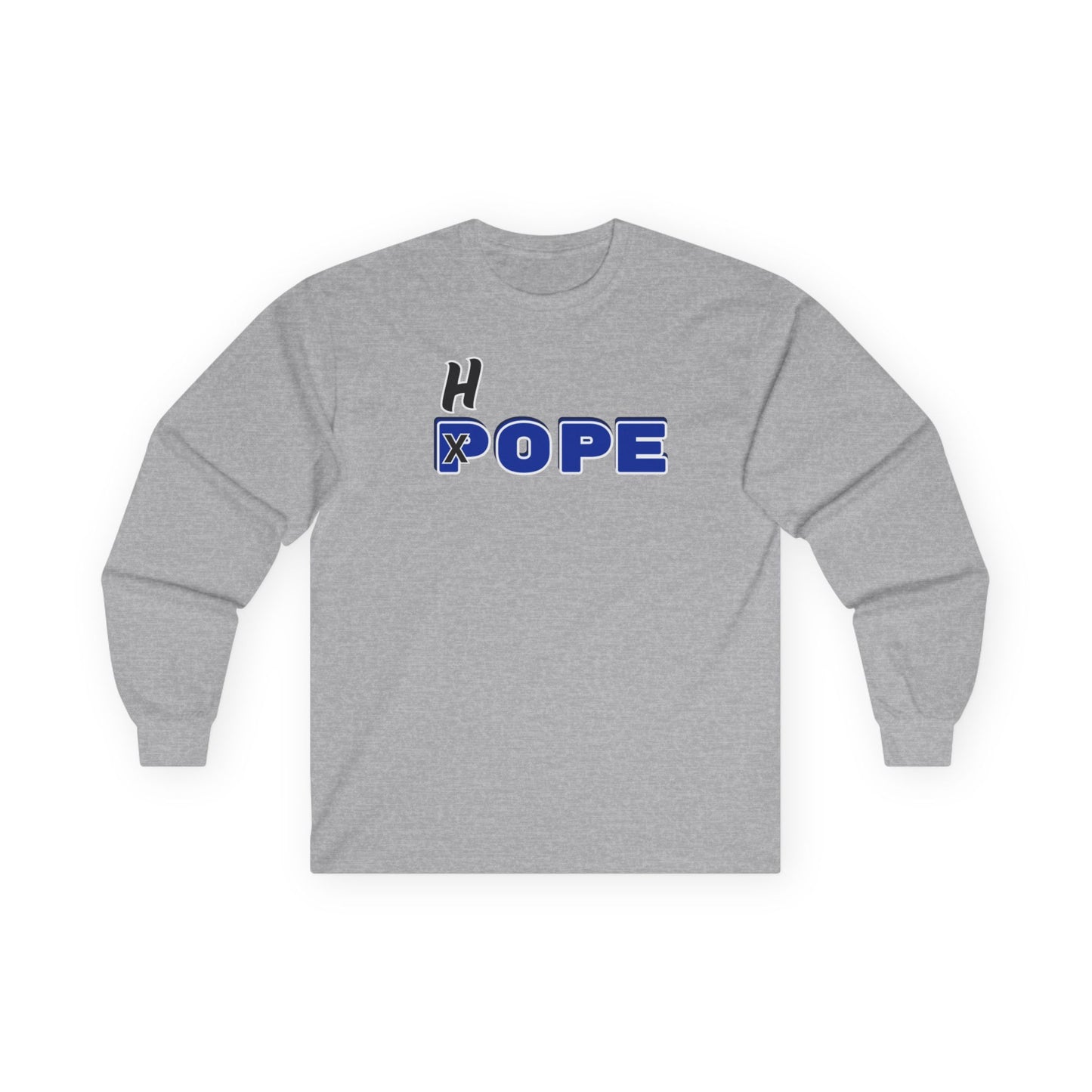 Hope Graphic Long Sleeve Tee - Inspirational Unisex Shirt