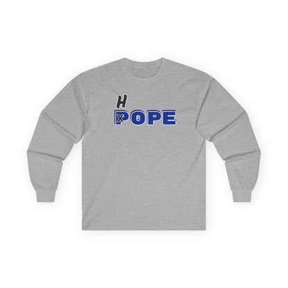 Hope Graphic Long Sleeve Tee - Inspirational Unisex Shirt