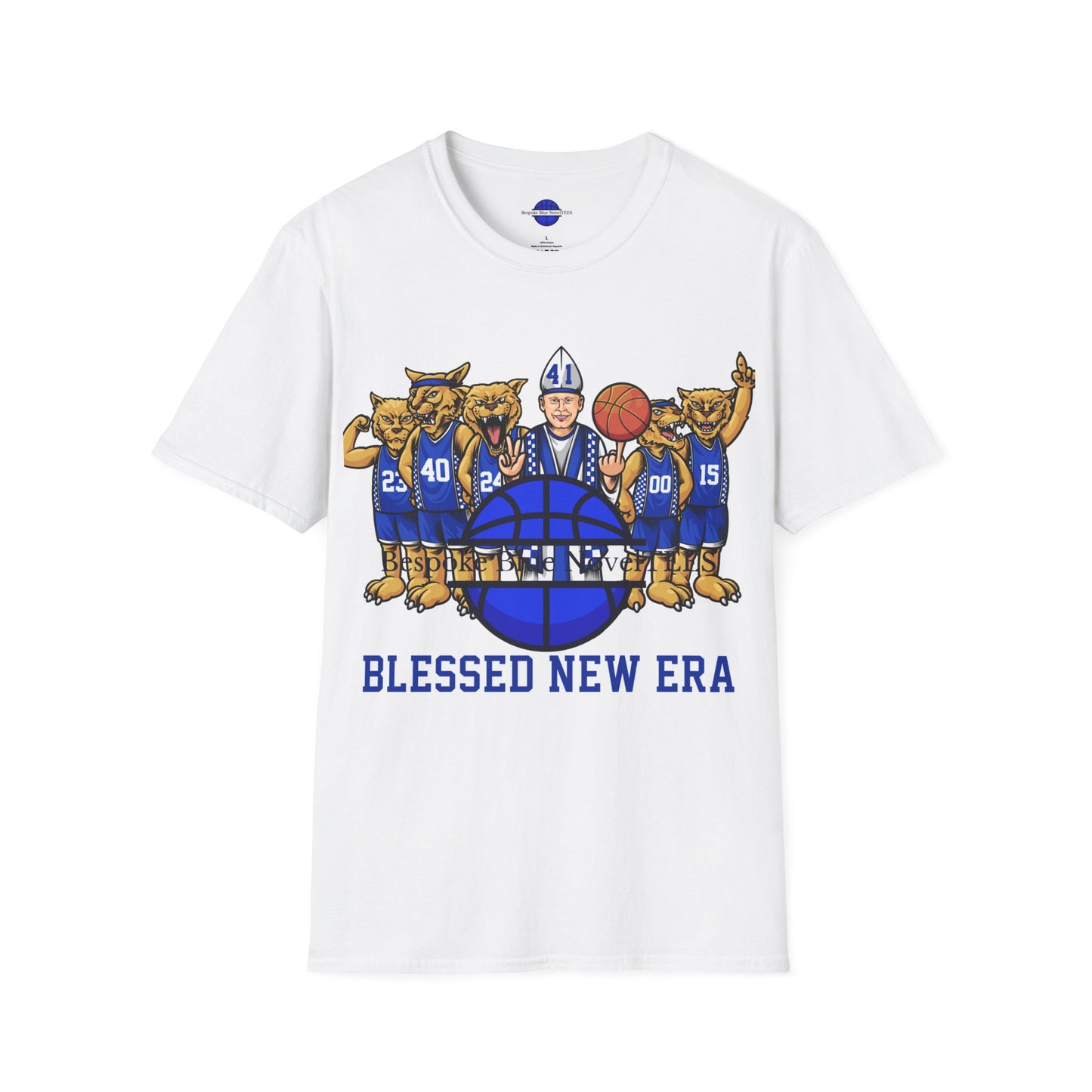 Blessed New Era -- Unisex Tee - White, gray, black