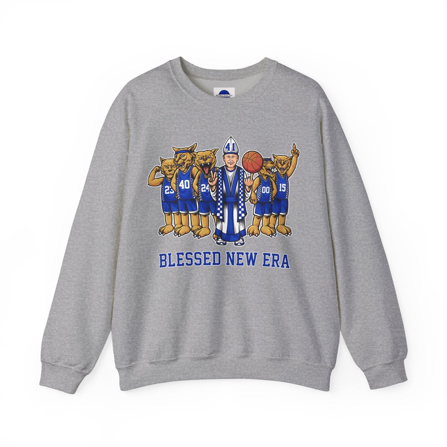 Blessed New Era Unisex Crewneck Sweatshirt - Cozy Athletic Fashion for Sports Fans