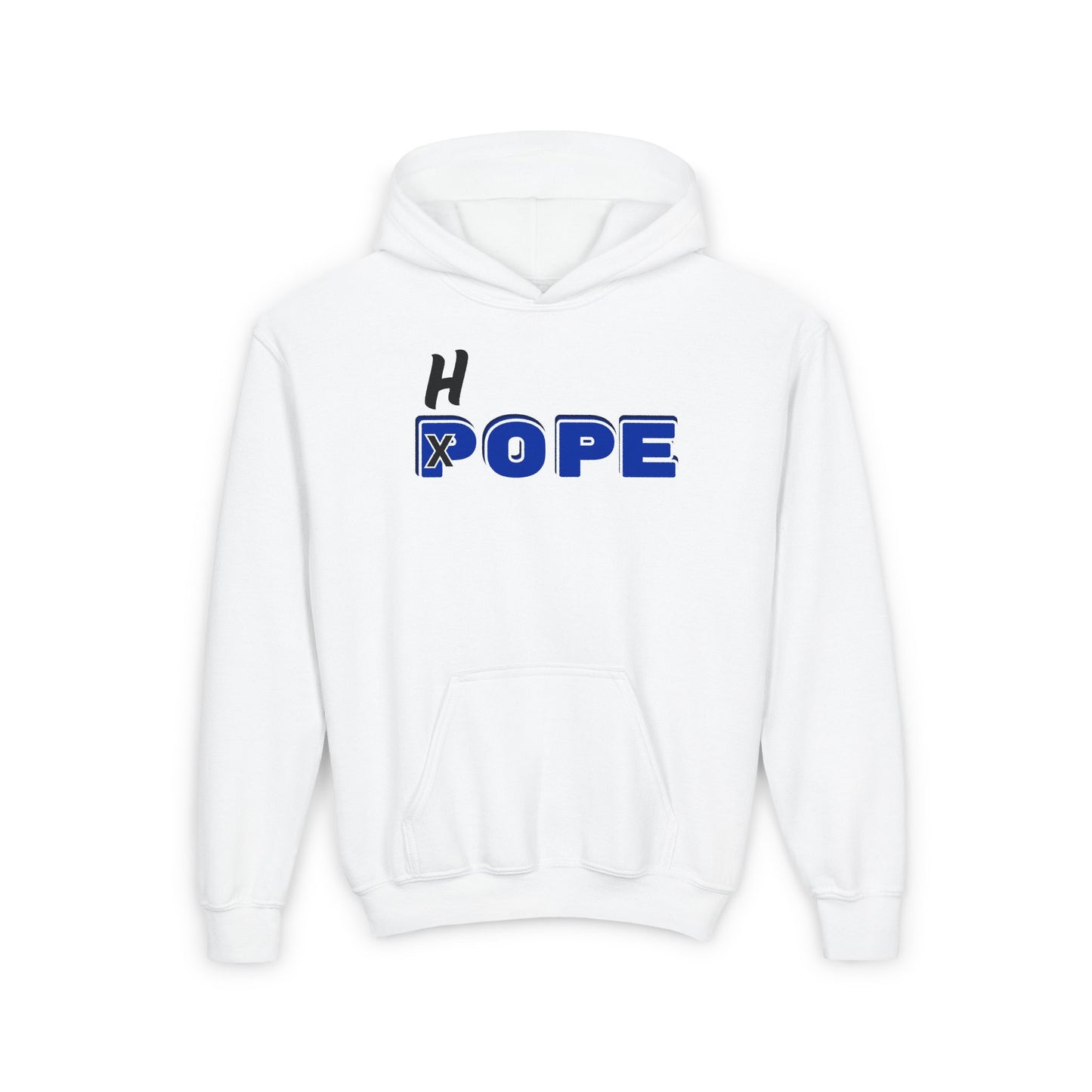 Youth Heavy Blend Hoodie - "Hope" Graphic Sweatshirt