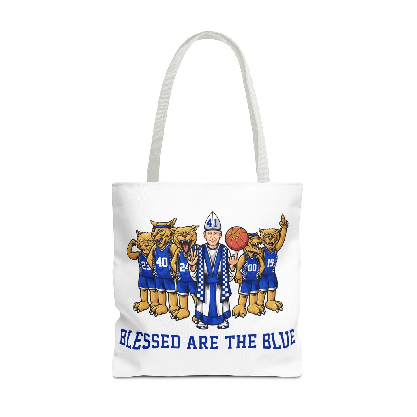 Blessed Are The Blue Tote Bag