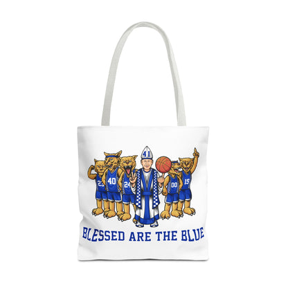 Blessed Are The Blue Tote Bag