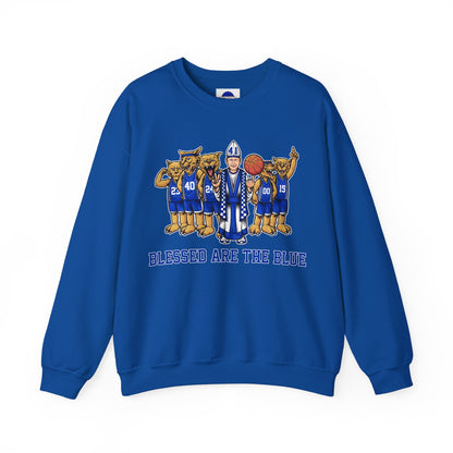 Blessed Are The Blue - Unisex Crewneck Sweatshirt