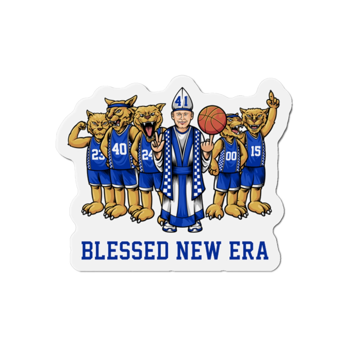 Blessed New Era Die-Cut Magnet