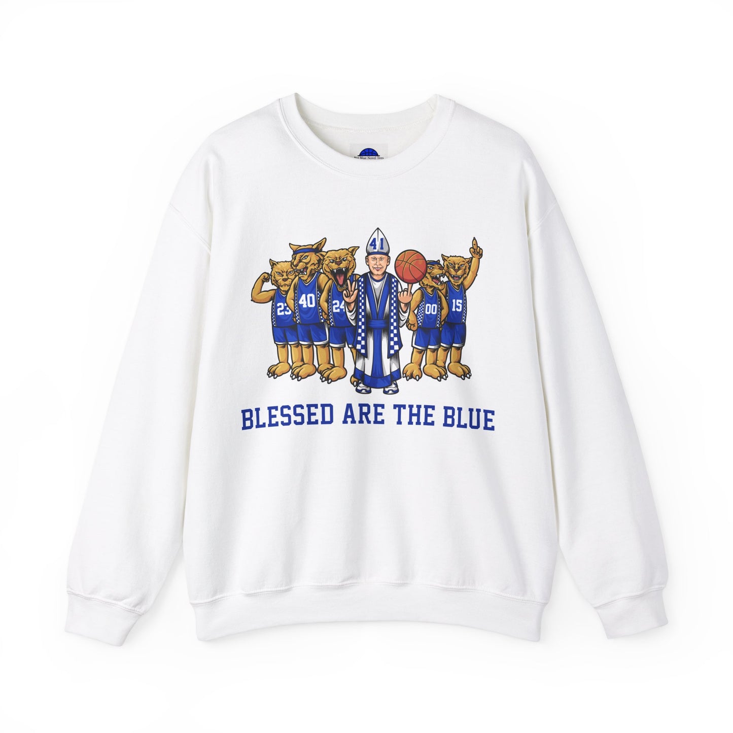 Blessed Are The Blue - Unisex Crewneck Sweatshirt