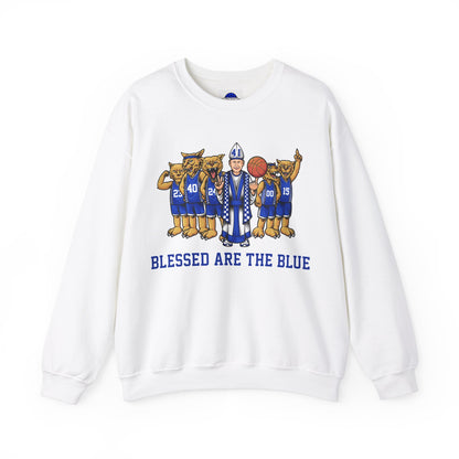 Blessed Are The Blue - Unisex Crewneck Sweatshirt