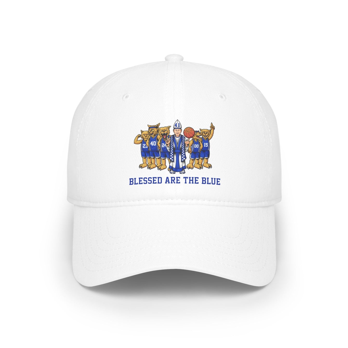 Blessed are the Blue/Pope and CATS Low Profile Baseball Cap