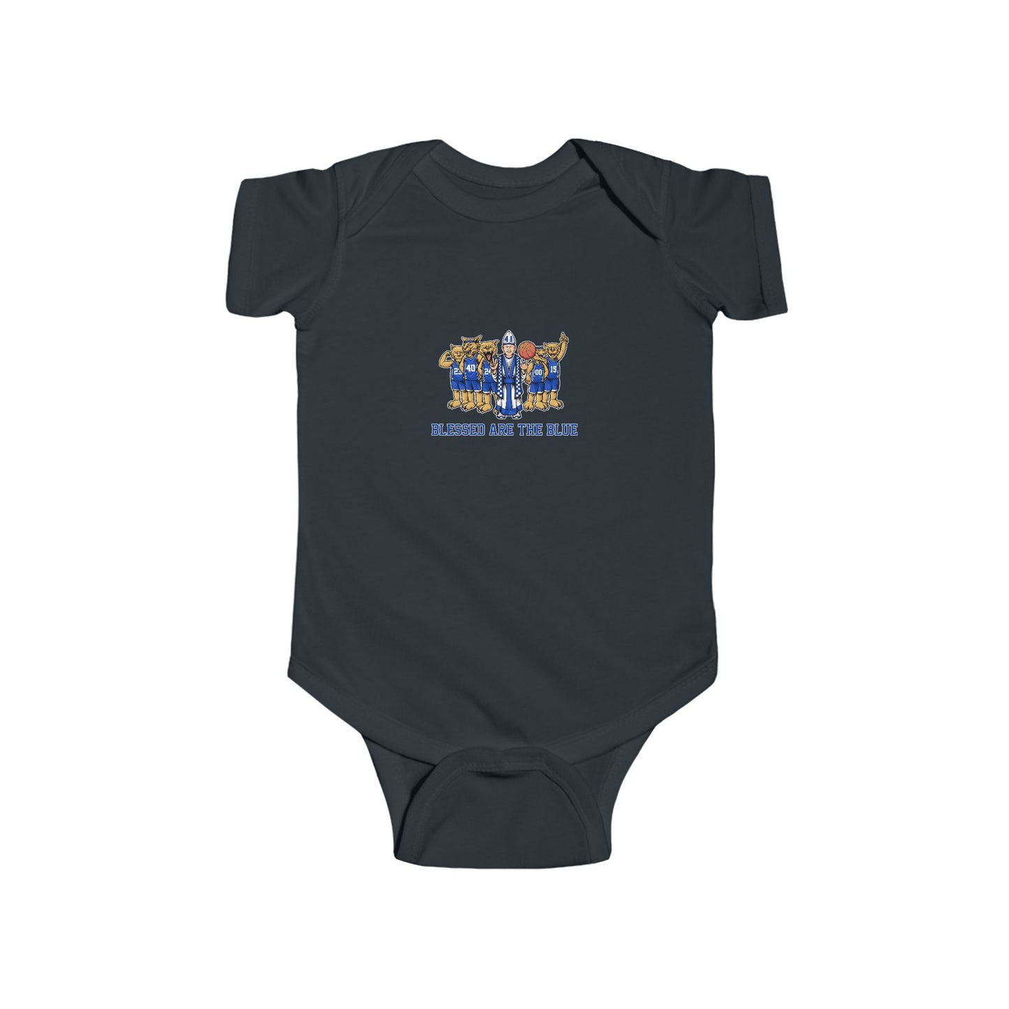 Blessed Are The Blue Infant Bodysuit - Cute Baby Apparel for the Cutest Fans