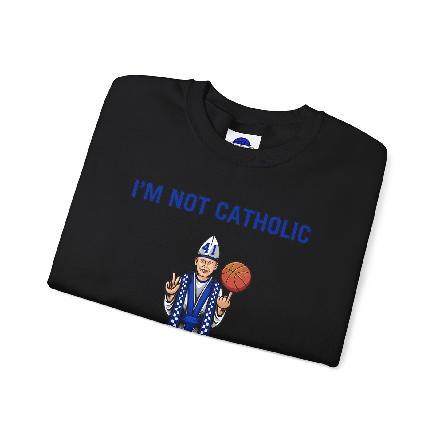 Love the Pope Crewneck Sweatshirt for Basketball Fans