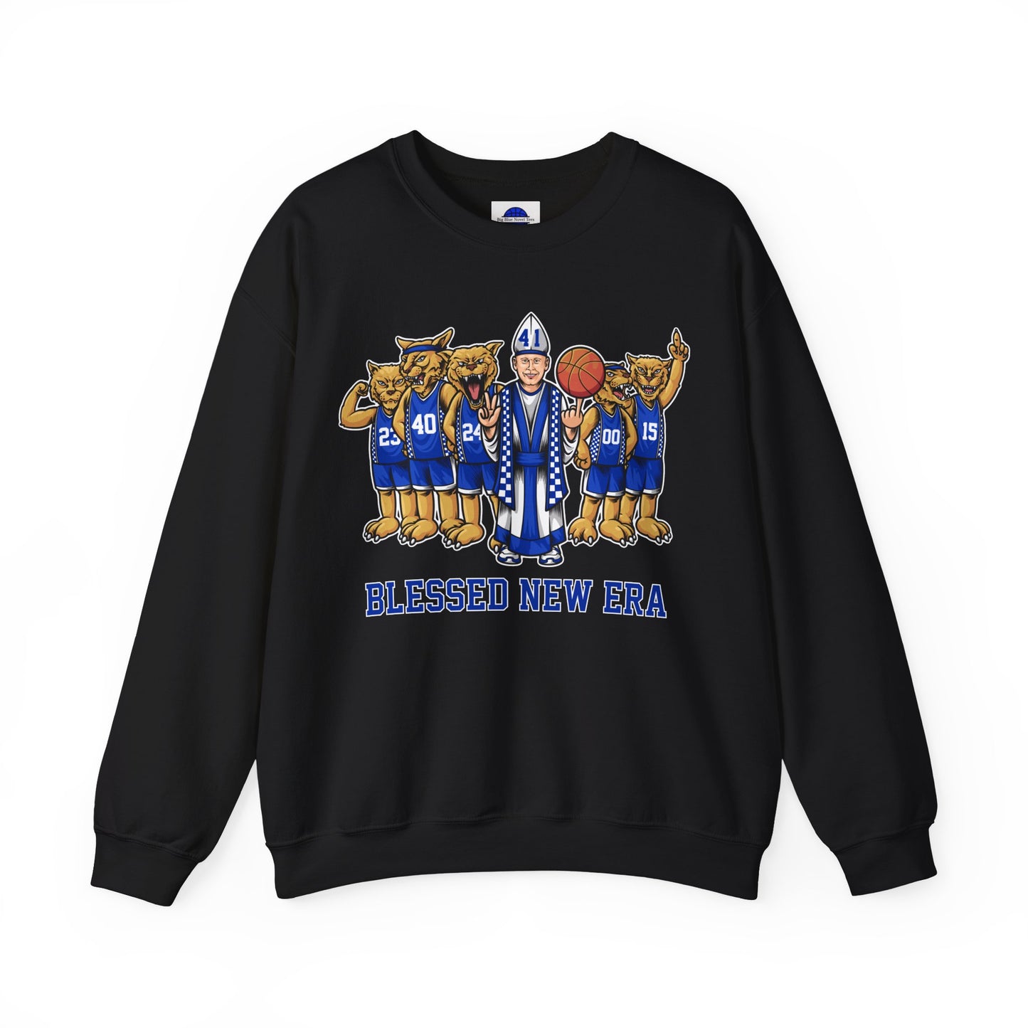 Blessed New Era Unisex Crewneck Sweatshirt - Cozy Athletic Fashion for Sports Fans